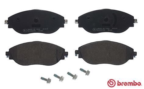 A.B.S. P 85 166 BREMBO BREMSBELÄGE, RICHTUNGSGEBUNDEN Bremsbelagsatz, Scheibenbremse